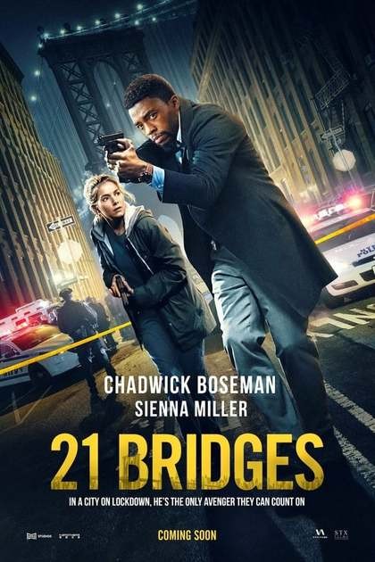 فيلم 21 Bridges 2019 مترجم كامل