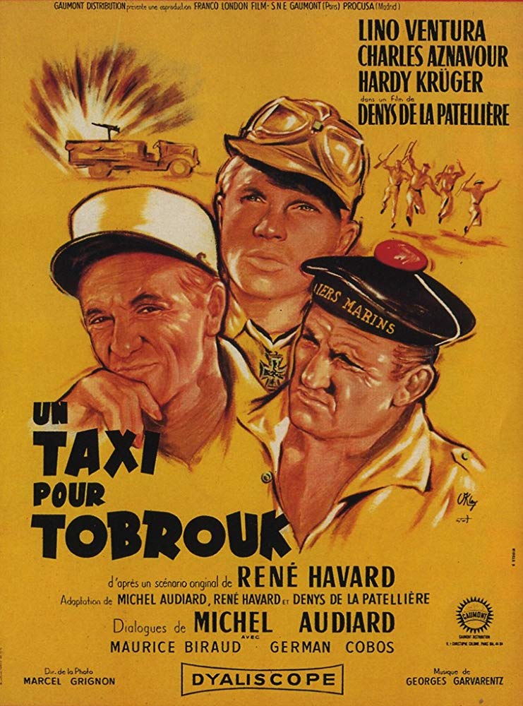 حصري Un taxi pour Tobrouk (1961) / Taxi for Tobruk