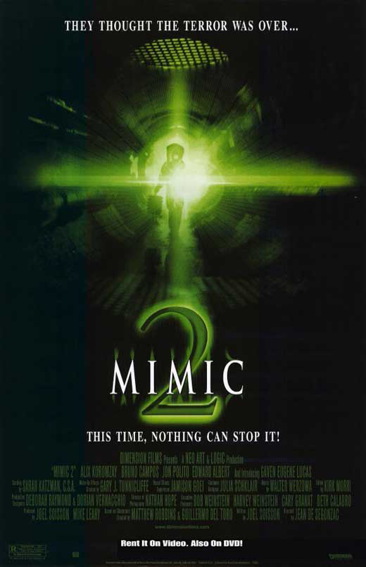 مشاهدة فيلم Mimic 2 2001 مترجم