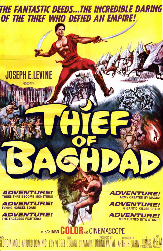 مشاهدة فيلم thieft of baghdad / Il ladro di Bagdad (1961) مترجم