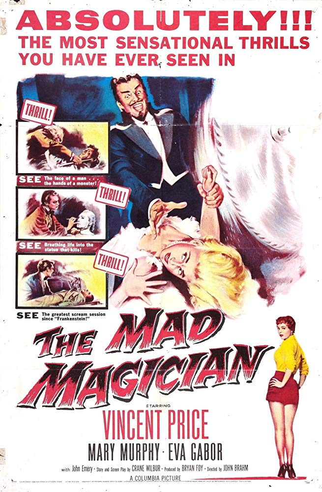 مشاهدة فيلم The Mad Magician 1954 مترجم