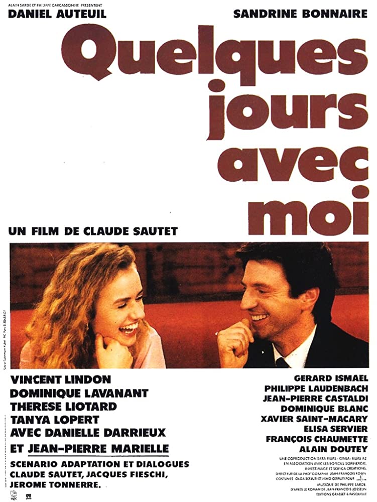 مشاهدة فيلم few days with me / Quelques jours avec moi (1988) ترجمة حصري
