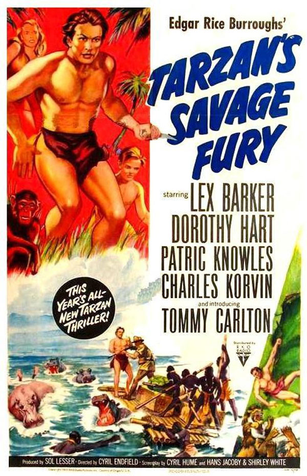 مشاهدة فيلم Tarzan’s Savage Fury (1952) مترجم