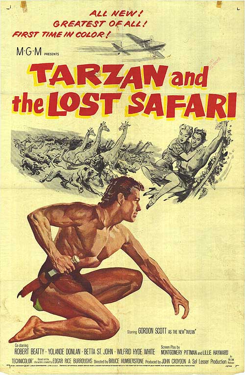 مشاهدة فيلم Tarzan and the Lost Safari (1957) مترجم