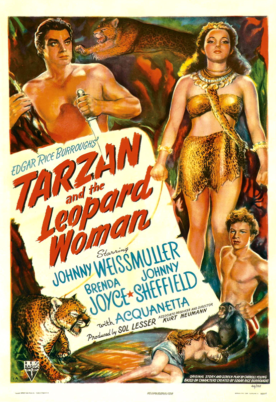 فيلم Tarzan and the Leopard Woman 1946 مترجم