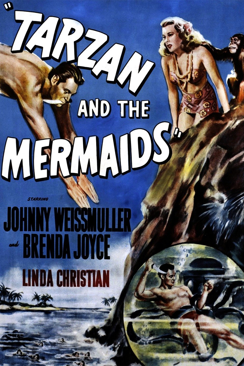 فيلم Tarzan and the Mermaids 1948 مترجم