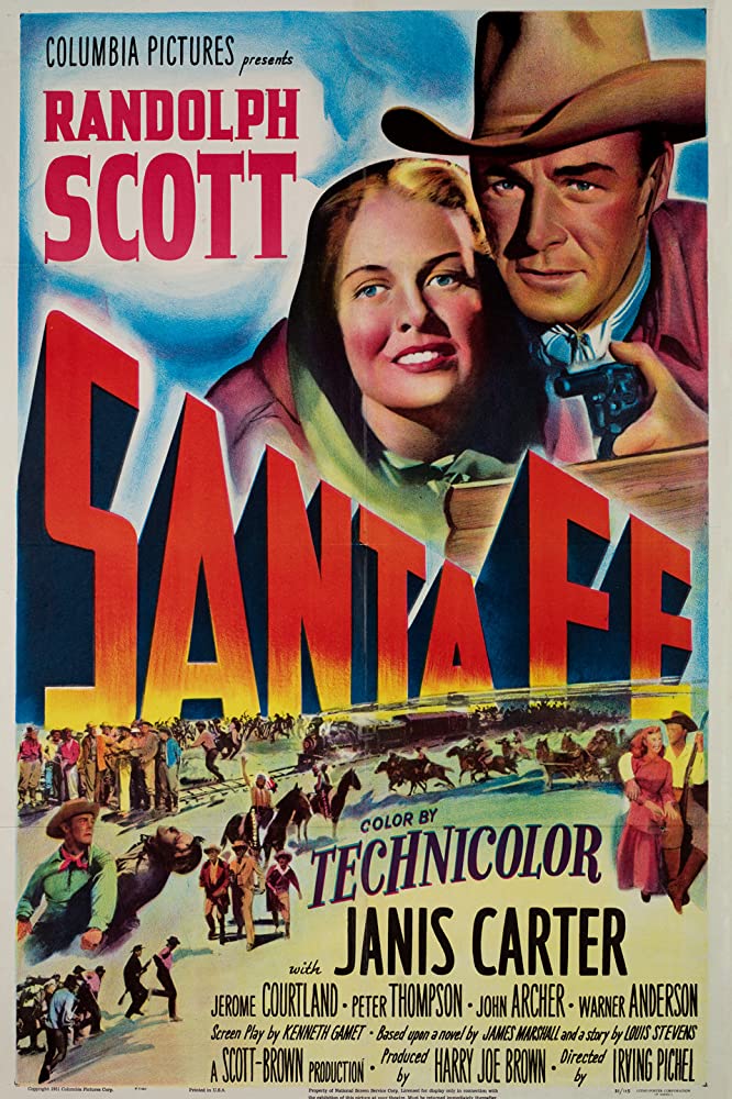 فيلم Santa Fe 1951 مترجم