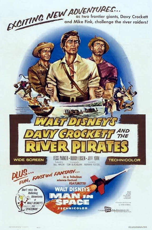 فيلم Davy Crockett and the River Pirates 1956 مترجم