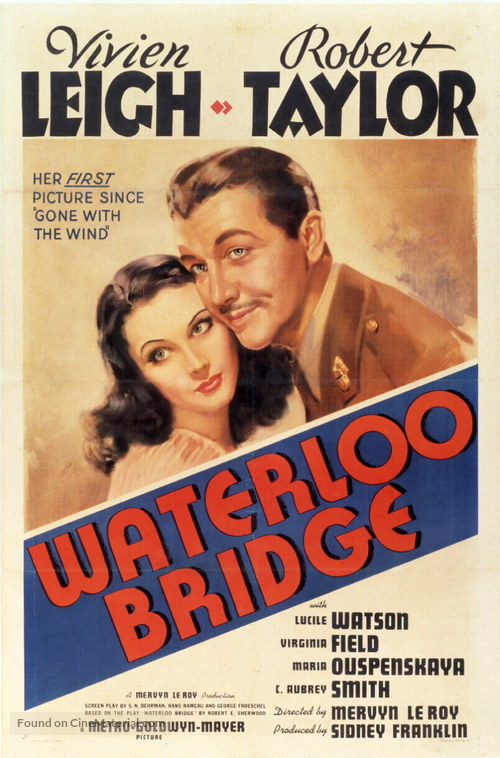 مشاهدة فيلم Waterloo Bridge 1940 مترجم