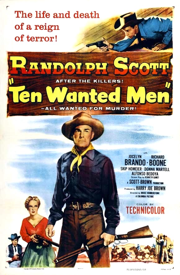 مشاهدة فيلم Ten Wanted Men 1955 مترجم