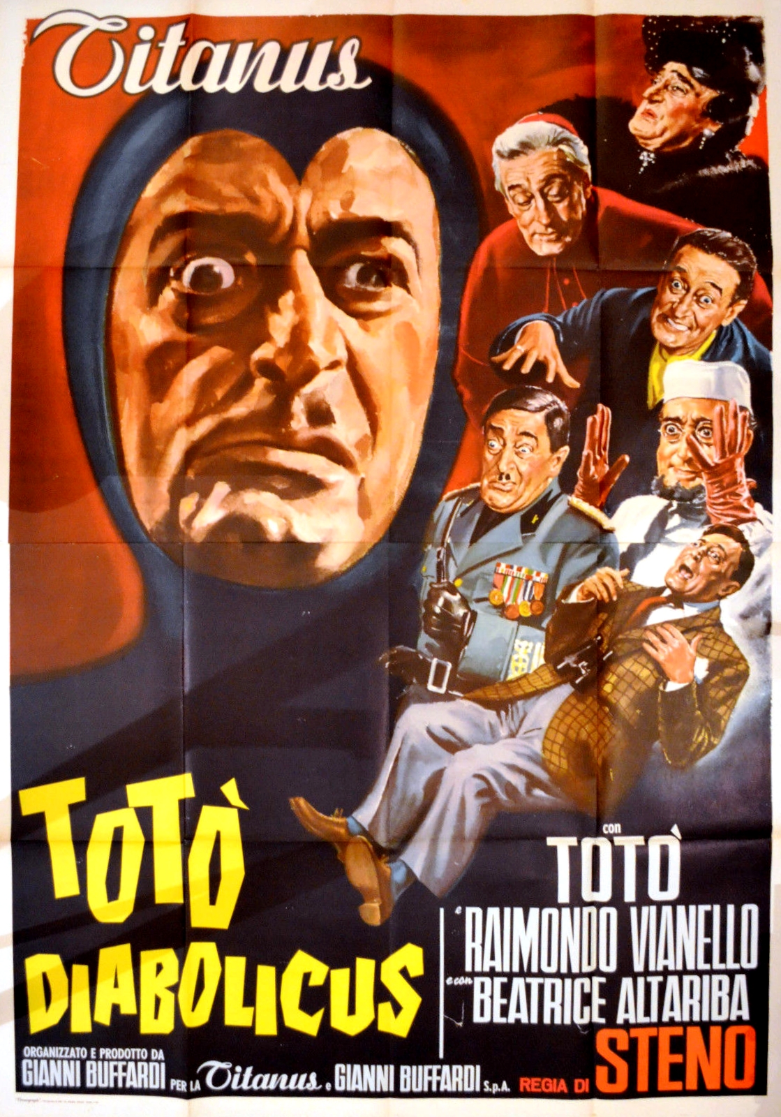 مشاهده فيلم Totò diabolicus 1962 مترجم