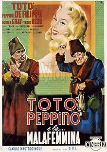 مشاهده فيلم Toto, Peppino, and the Hussy 1956 مترجم