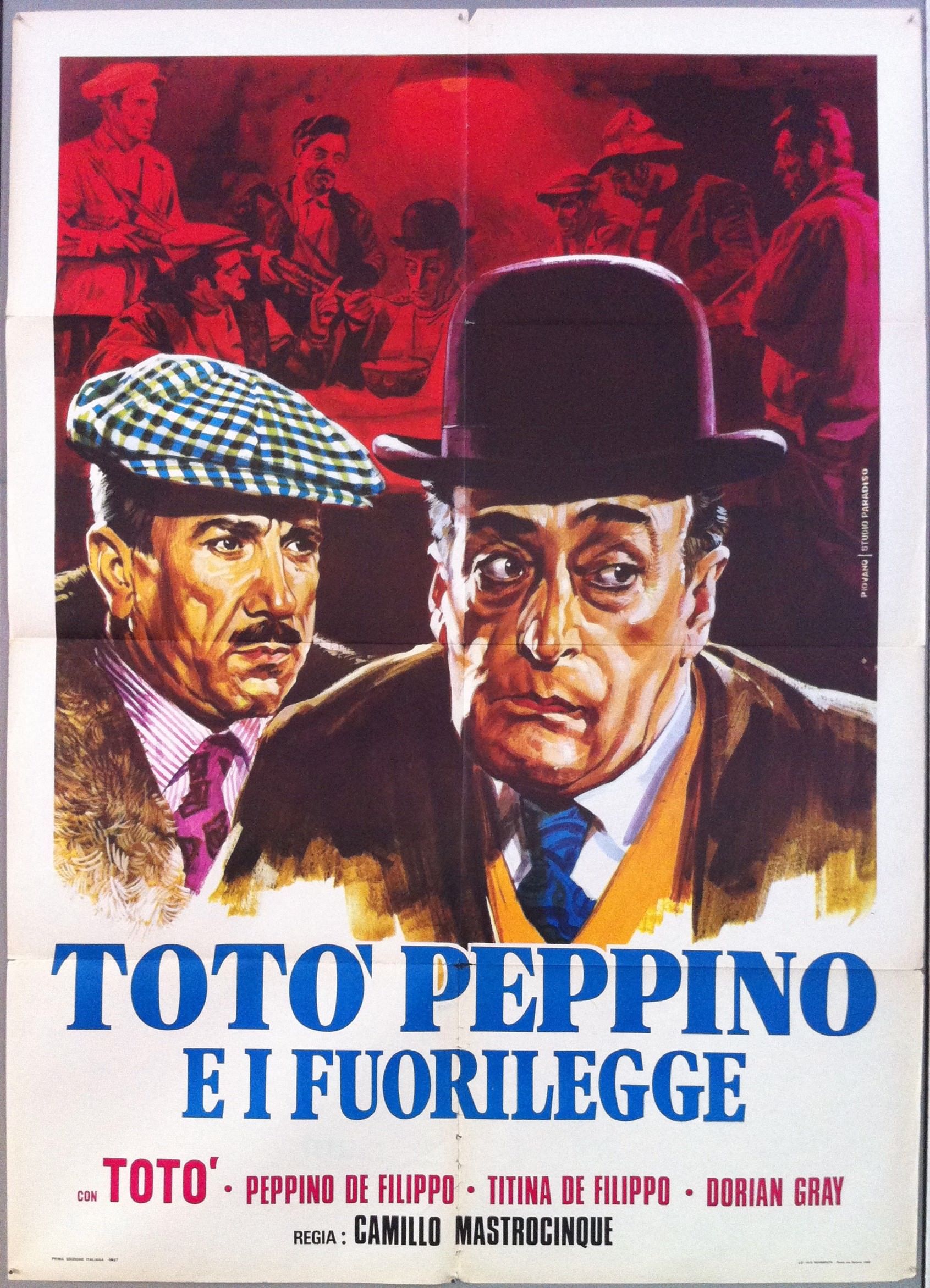 مشاهده فيلم Totò, Peppino e i fuorilegge 1956 مترجم