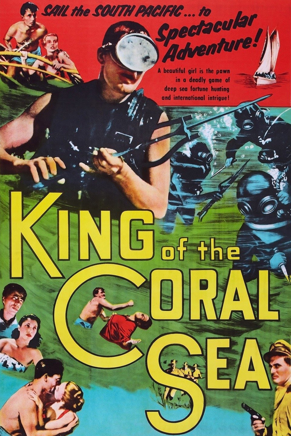 مشاهده فيلم King of the Coral Sea 1954 مترجم
