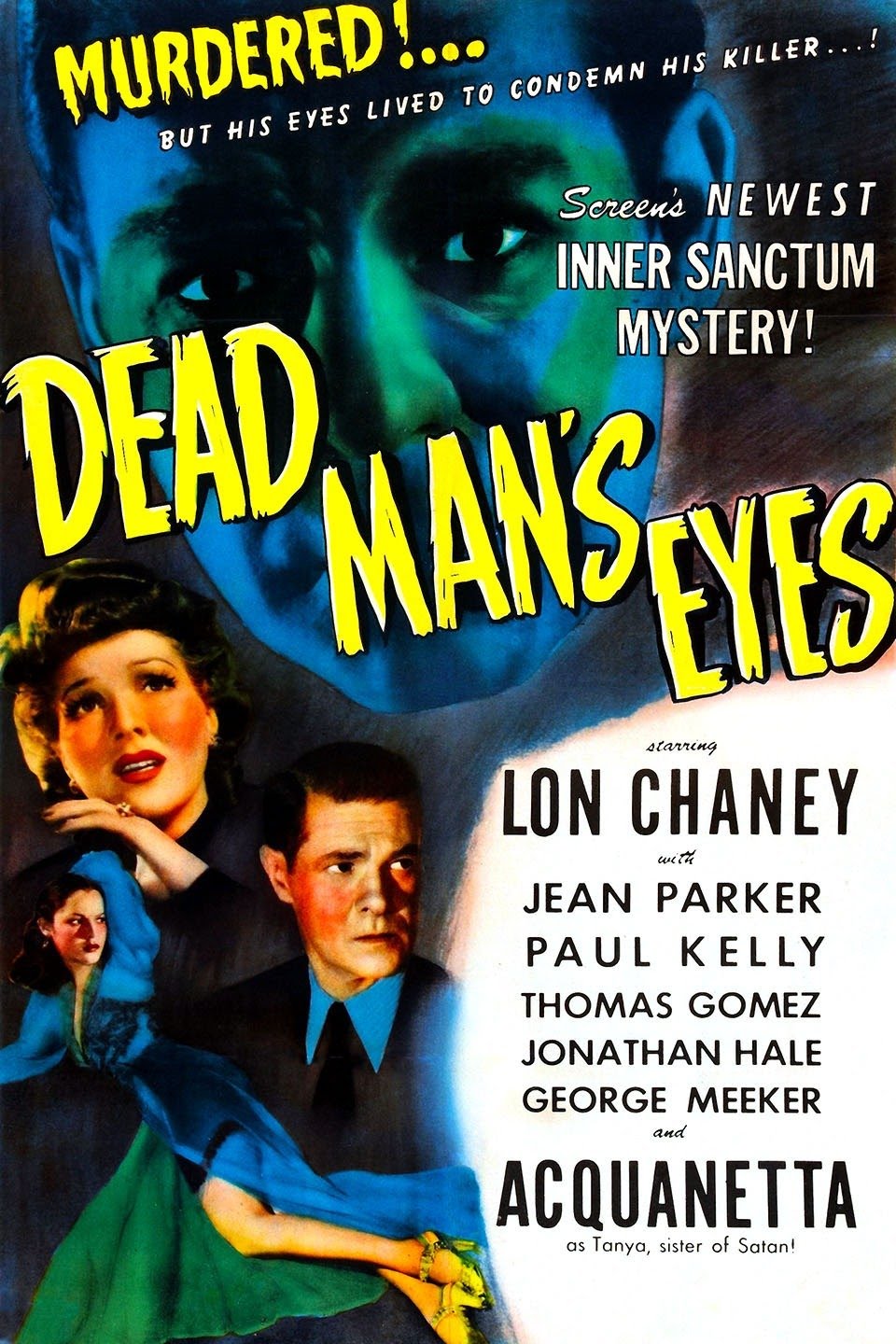 مشاهدة فيلم Dead Man’s Eyes 1944 مترجم