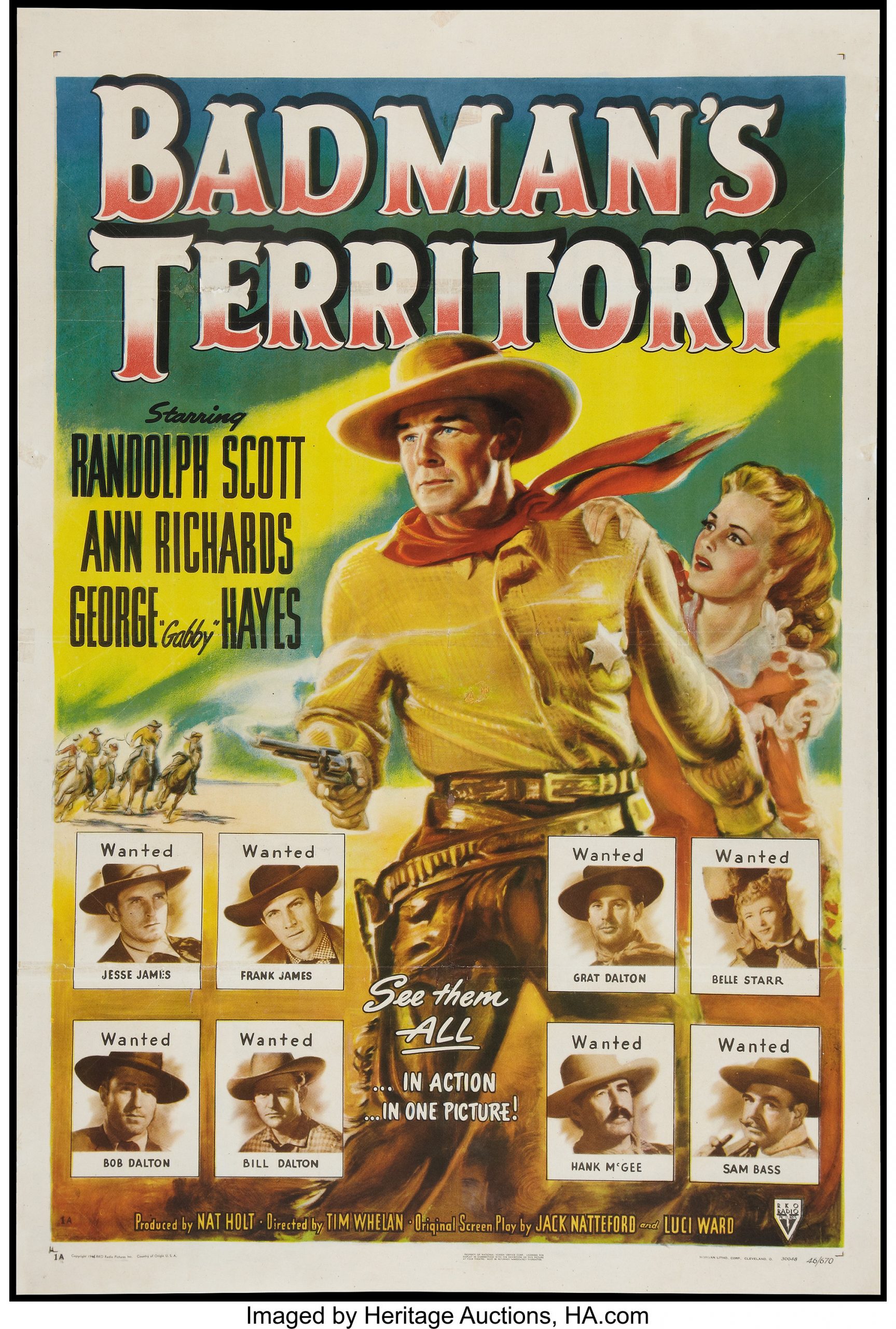 مشاهدة فيلم Badman’s Territory (1946) مترجم