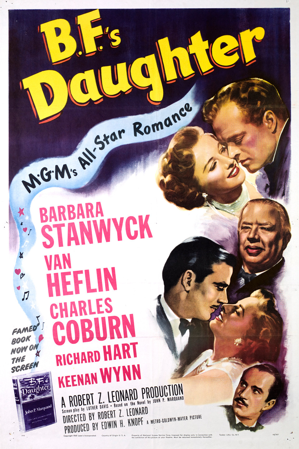 مشاهدة فيلم B.F.’s Daughter (1948) مترجم