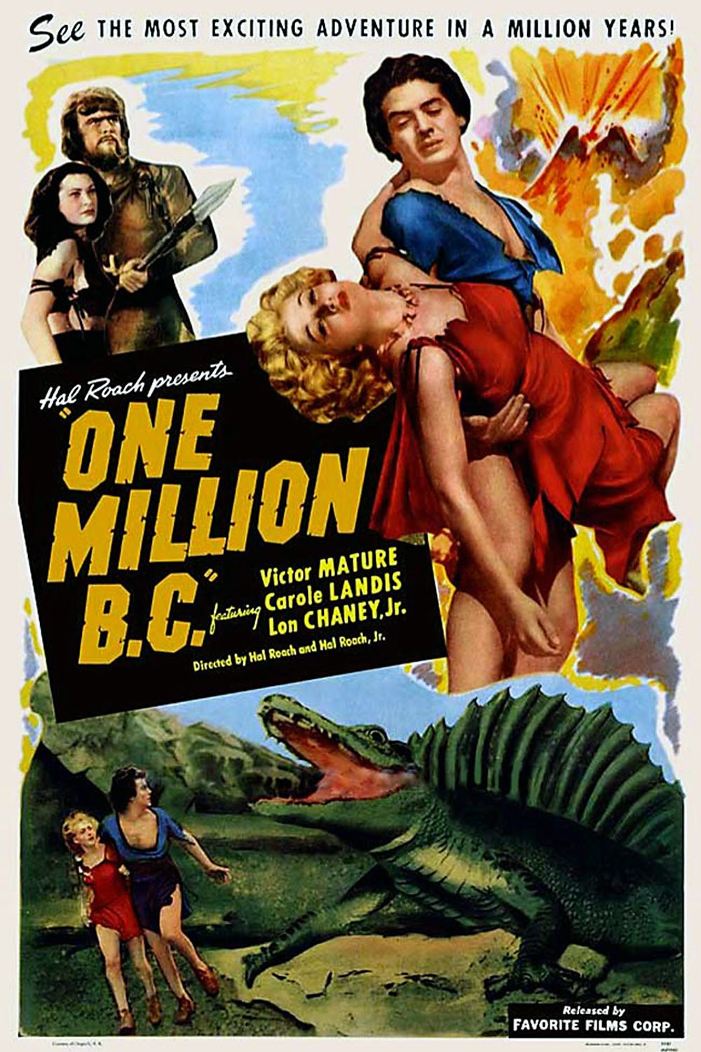 مشاهدة فيلم One Million B C 1940 مترجم