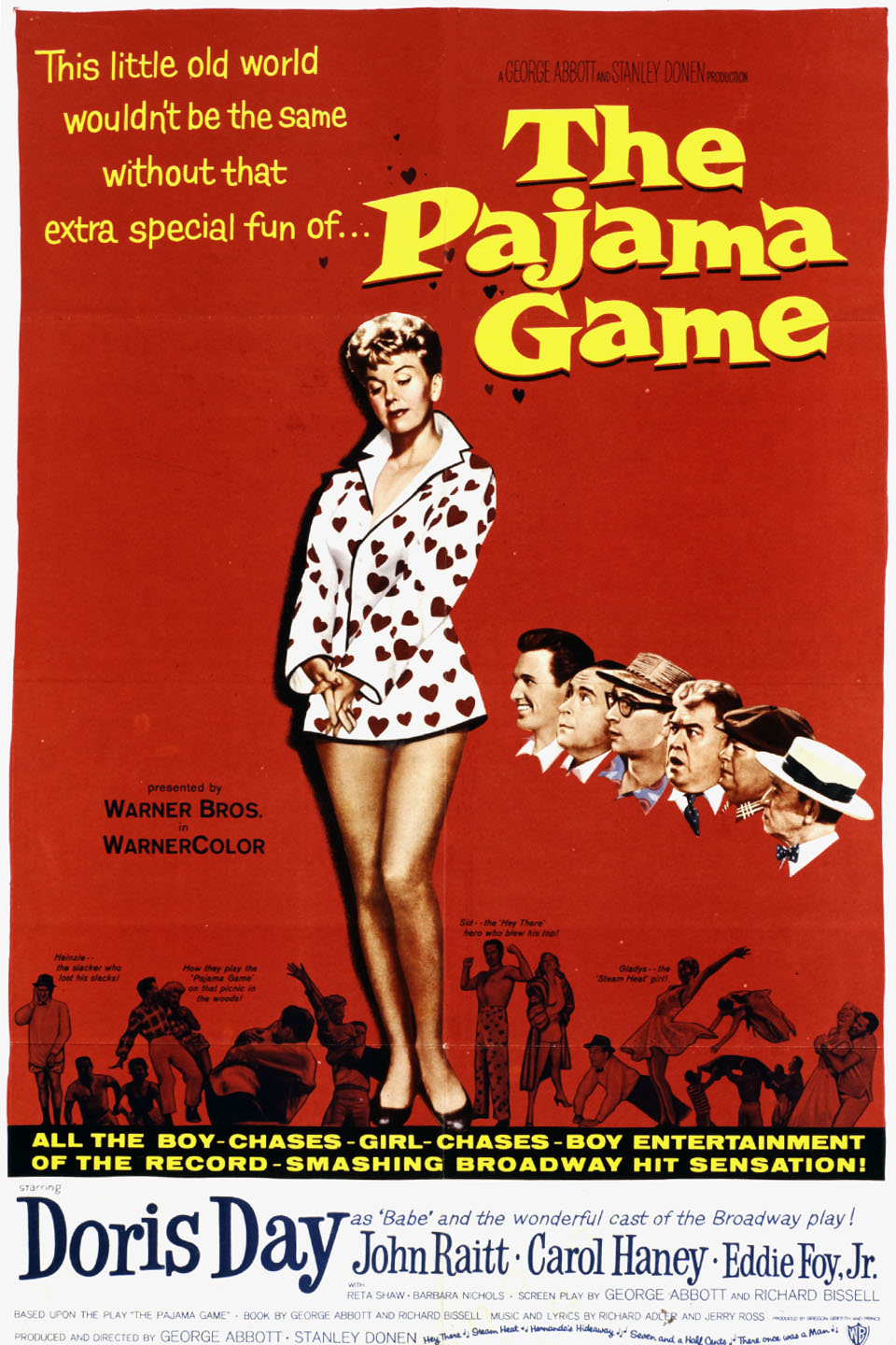 مشاهدة فيلم The Pajama Game (1957) مترجم