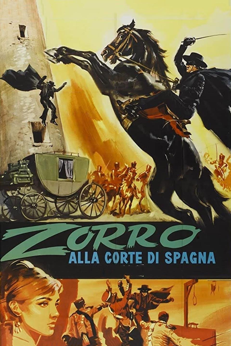 مشاهدة فيلم Zorro in the Court of Spain/ The Masked Conqueror (1962) مترجم