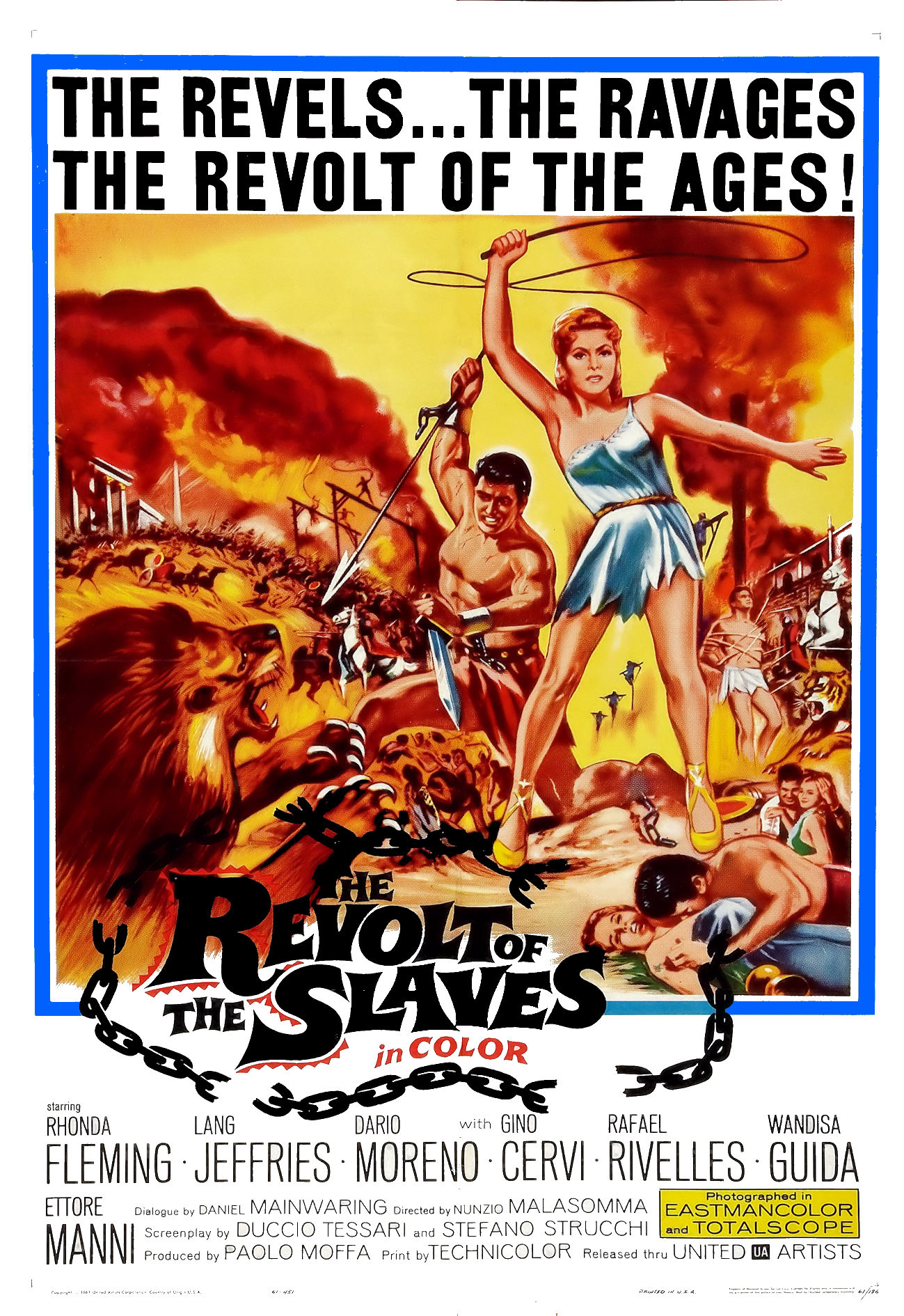 مشاهدة فيلم The Revolt of the Slaves 1960 مترجم