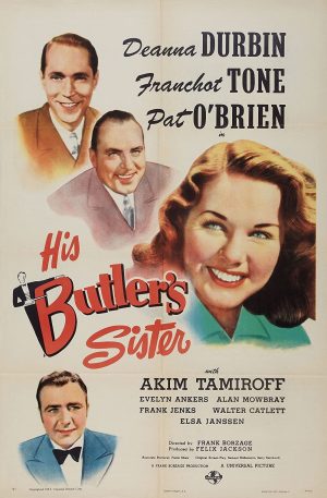 مشاهدة فيلم His butler’s sister 1943 مترجم