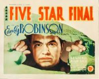 مشاهدة فيلم Five Star Final 1931 مترجم