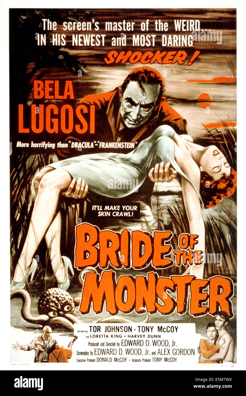 مشاهدة فيلم Bride of the Monster (1955) مترجم