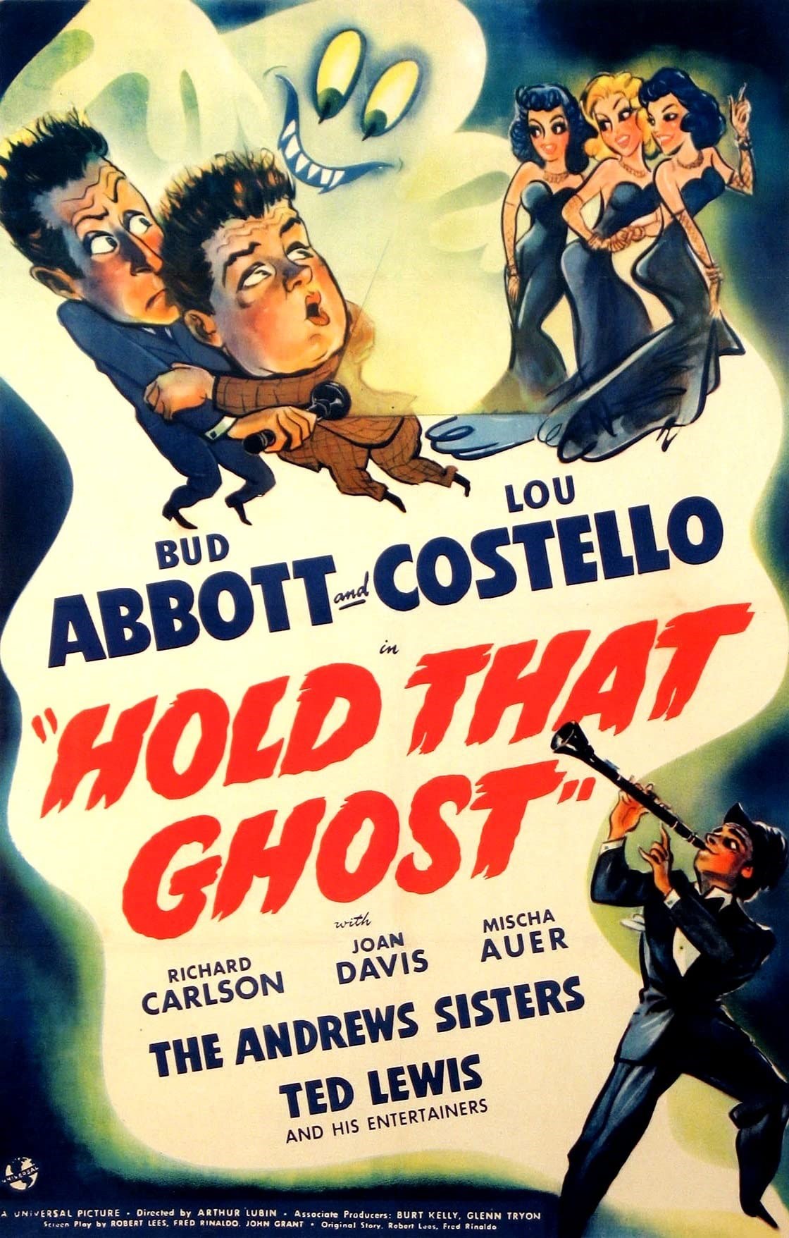 مشاهدة فيلم Hold That Ghost 1941 مترجم
