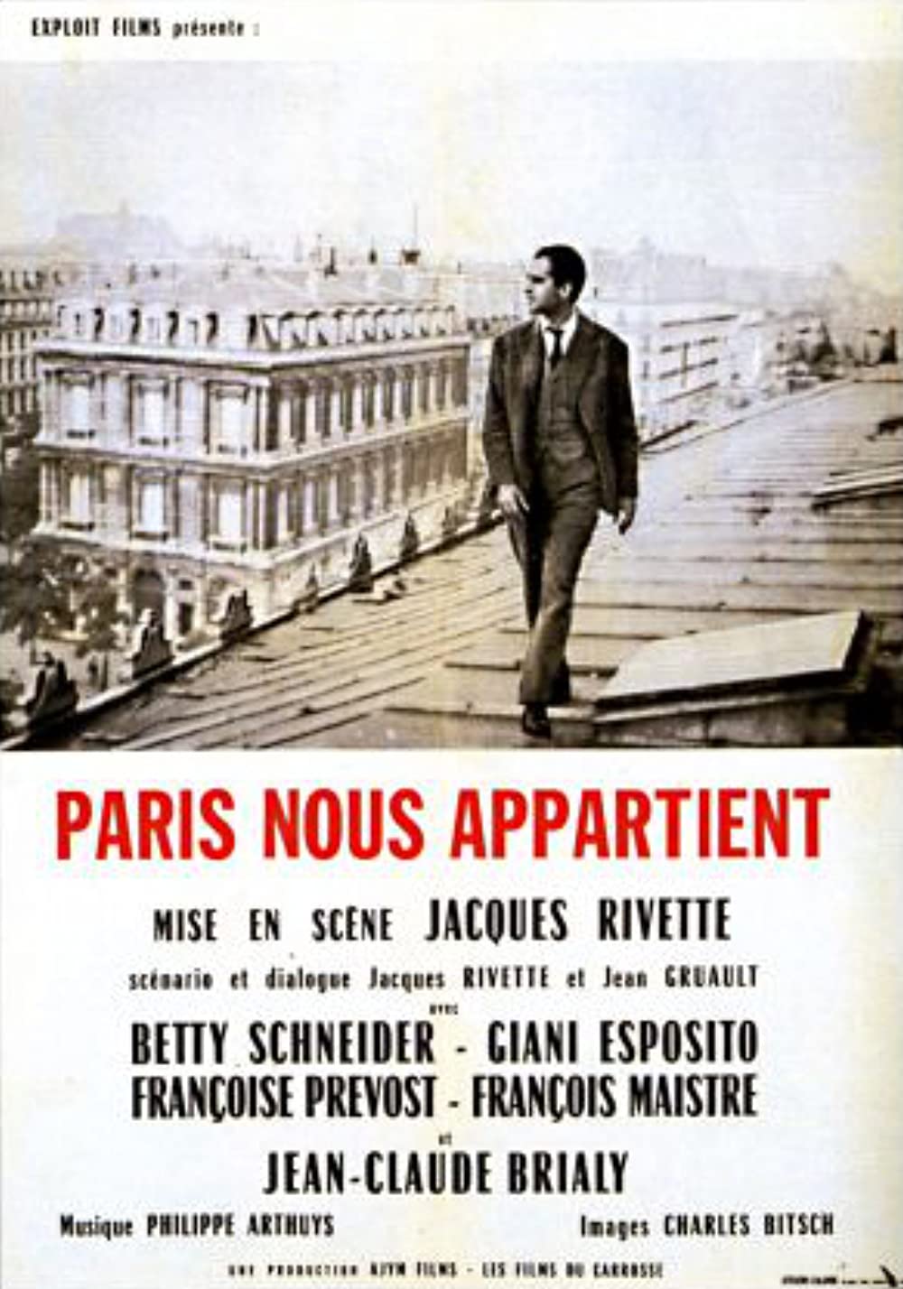 مشاهدة فيلم Paris Belongs to Us (Paris nous appartient) (1961) مترجم