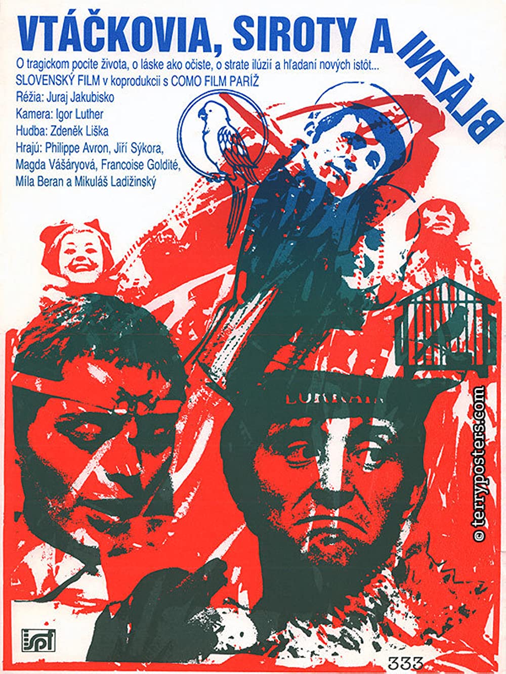 مشاهدة فيلم Birds, Orphans and Fools / Vtáckovia, siroty a blázni 1969 مترجم