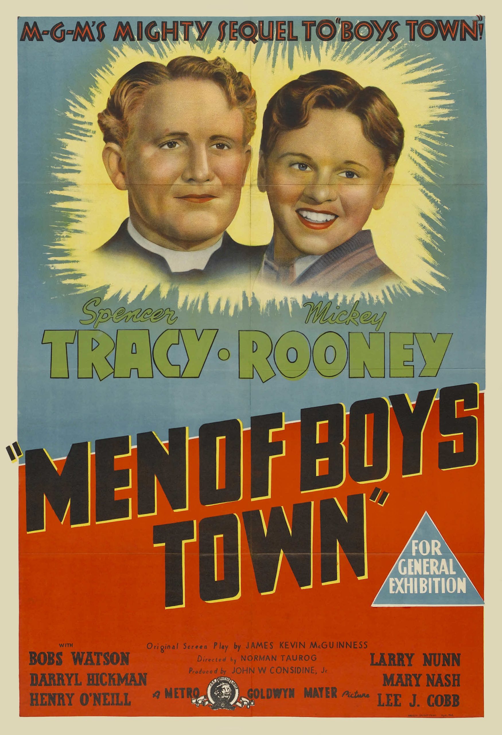 فيلم Men of Boys Town 1941 مترجم اونلاين