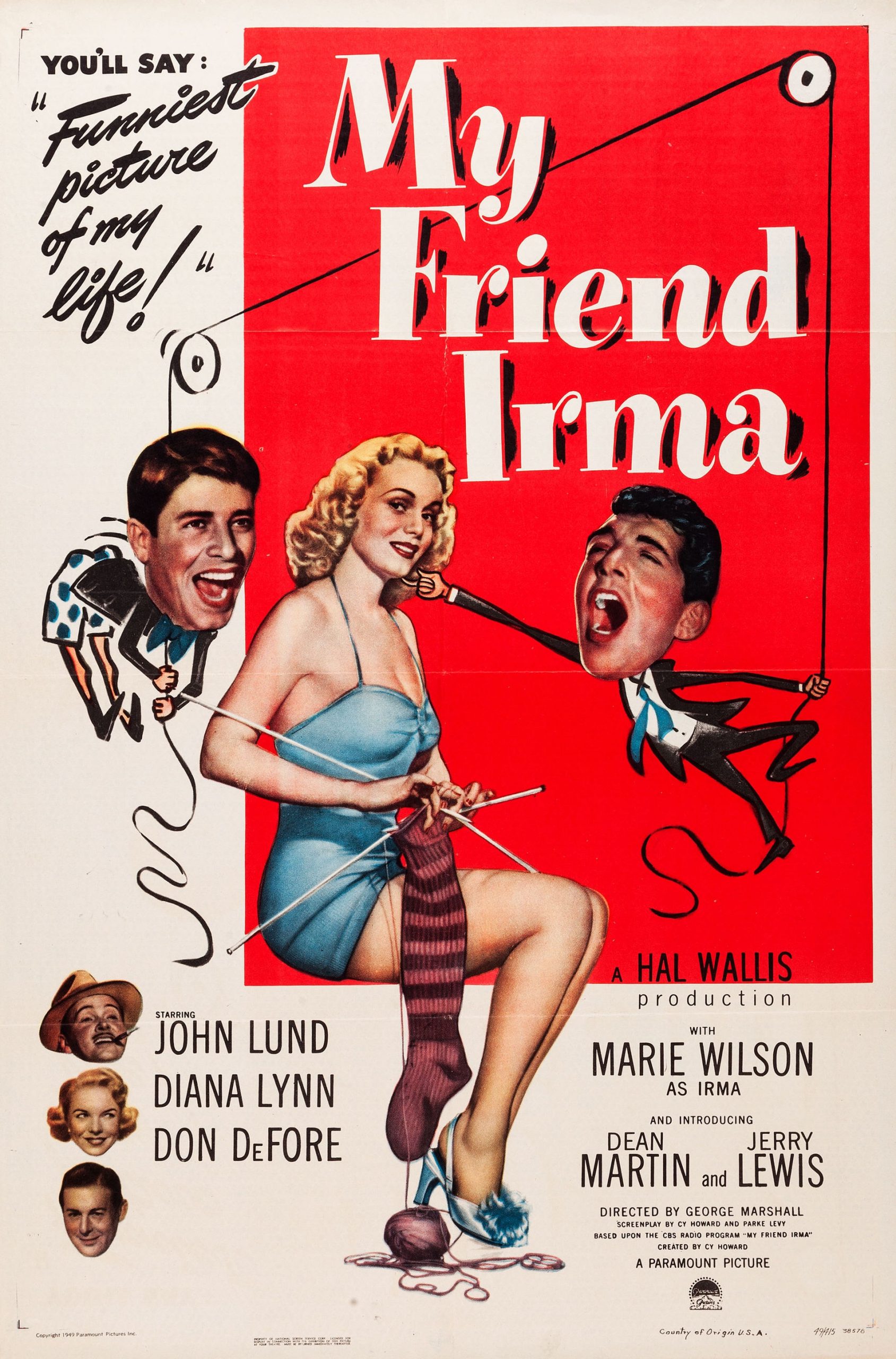 فيلم My Friend Irma 1949 مترجم اونلاين
