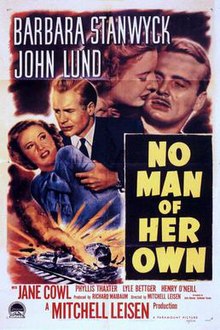 فيلم No Man of Her Own 1950 مترجم اونلاين