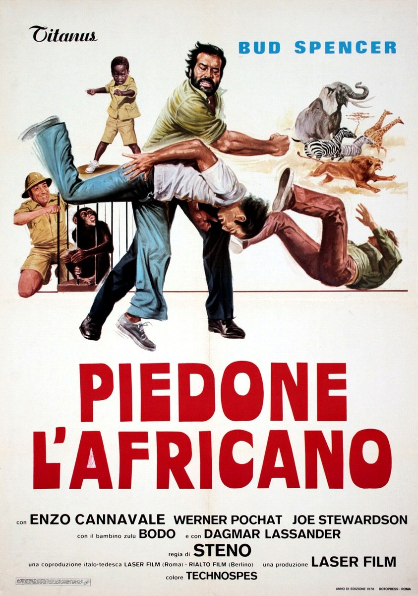 فيلم Knock-Out Cop / Flatfoot in Africa / Piedone l’africano 1978 مترجم اونلاين