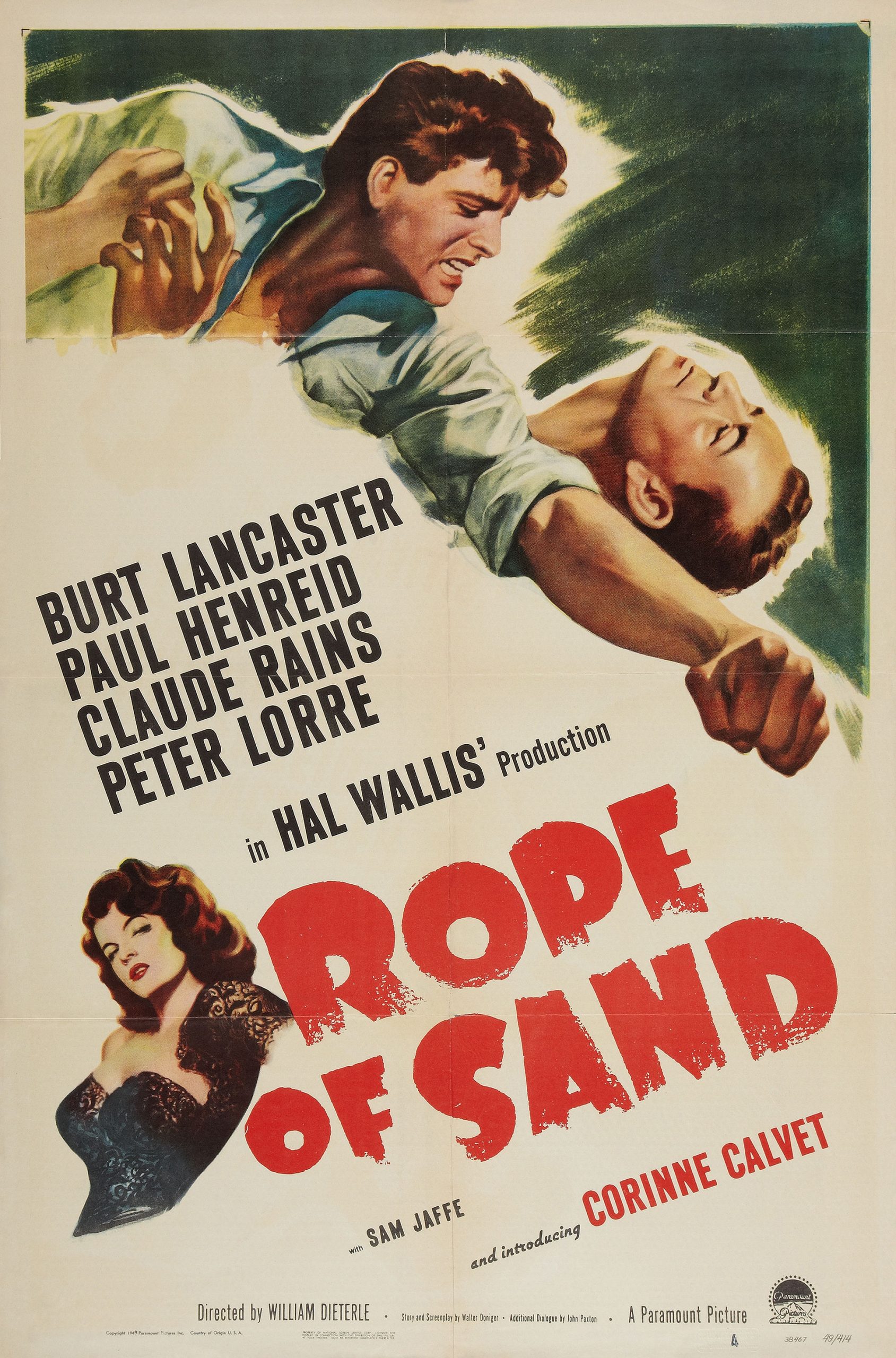 مشاهدة فيلم Rope of Sand 1949 مترجم