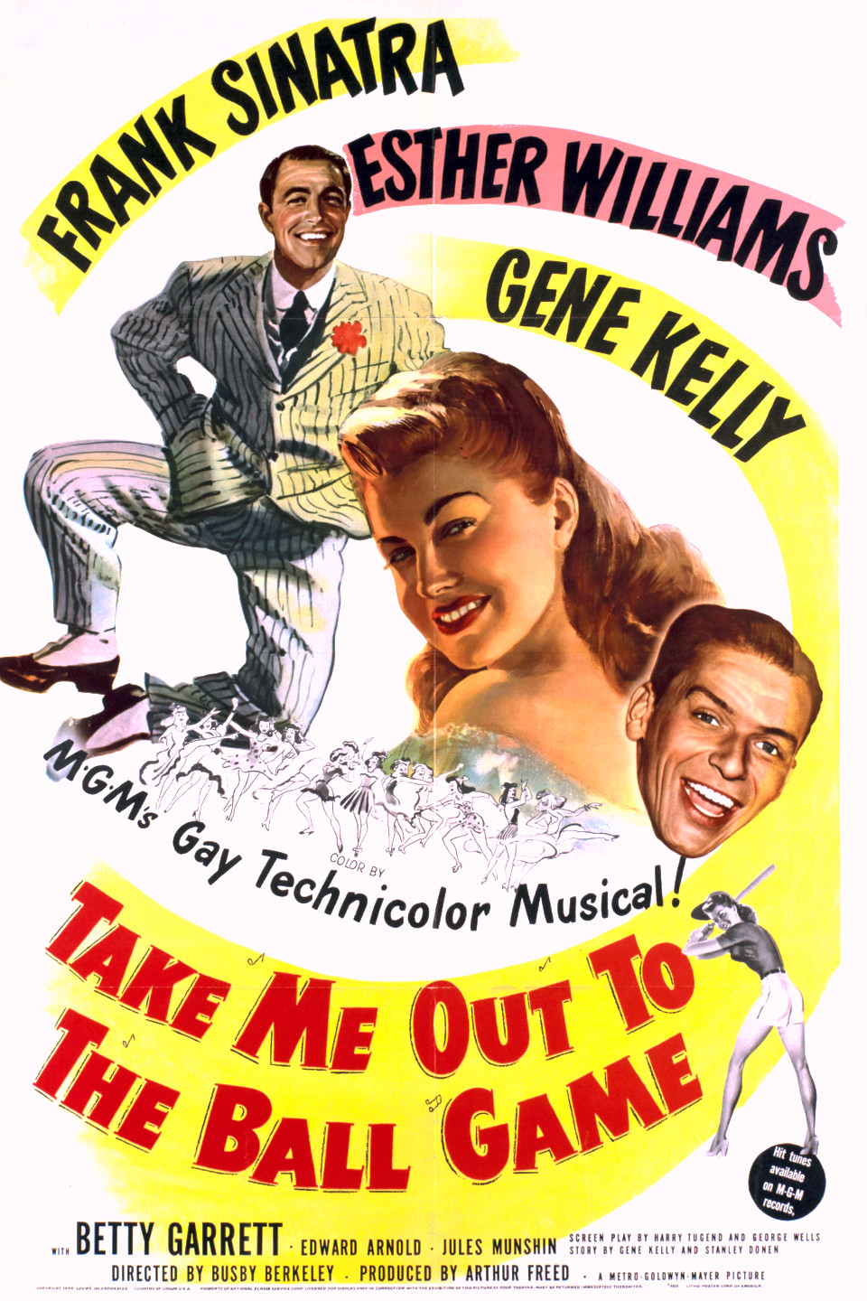 فيلم Take Me Out to the Ball Game 1949 مترجم اونلاين
