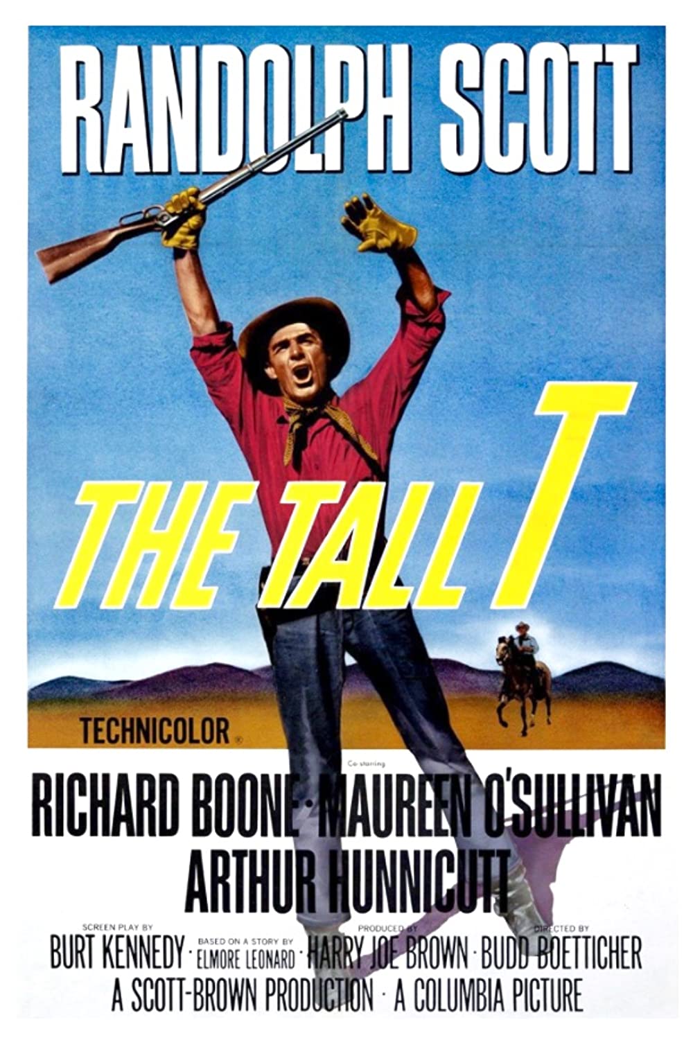 فيلم The Tall T 1957 مترجم اونلاين