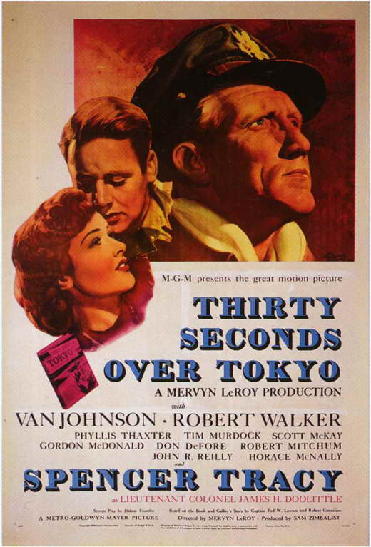 فيلم Thirty Seconds Over Tokyo 1944 مترجم اونلاين