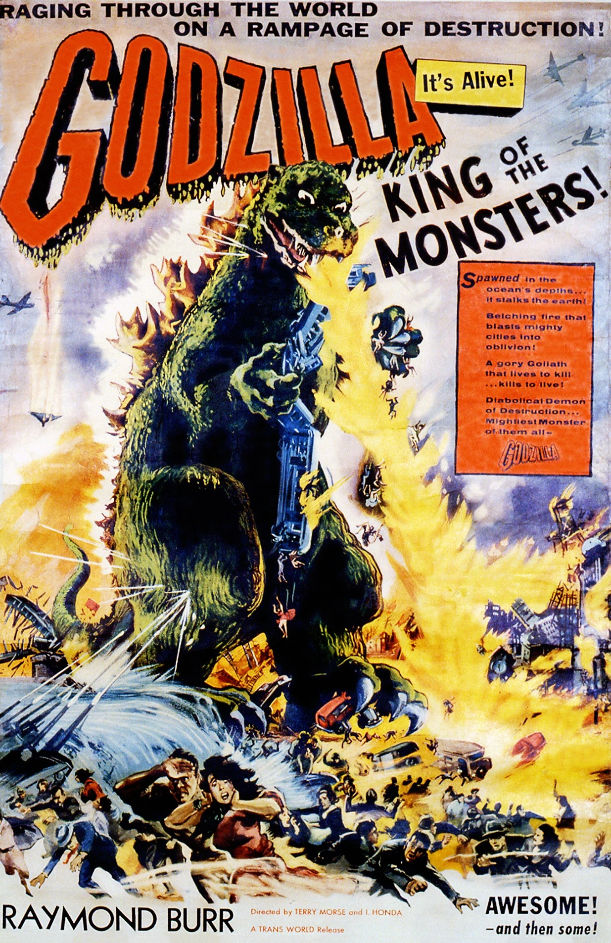 مشاهدة فيلم Godzilla: King of the Monsters! (1956) مترجم
