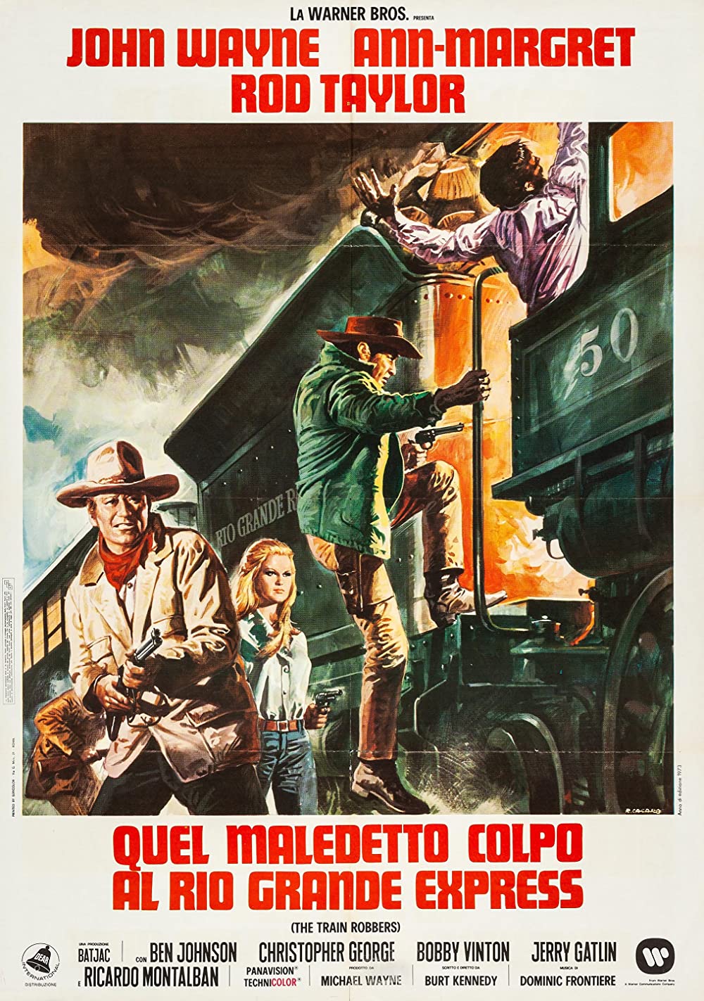 مشاهدة فيلم The Train Robbers 1973 مترجم