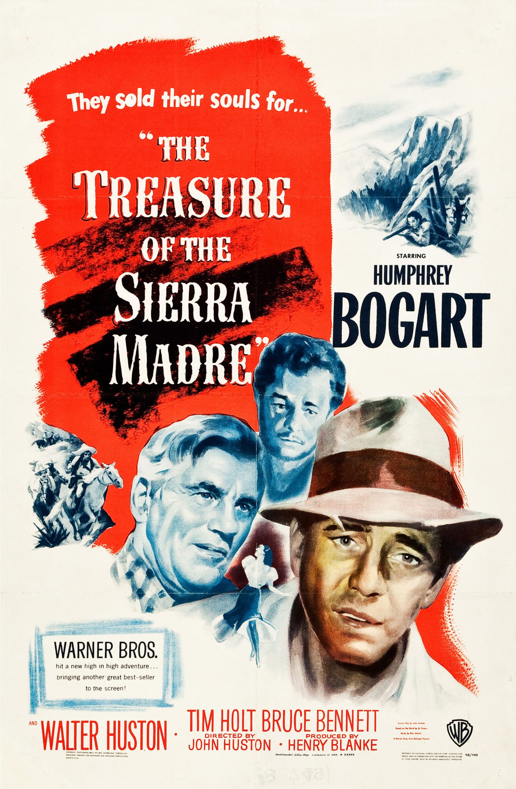 فيلم The Treasure of the Sierra Madre 1948 مترجم اونلاين
