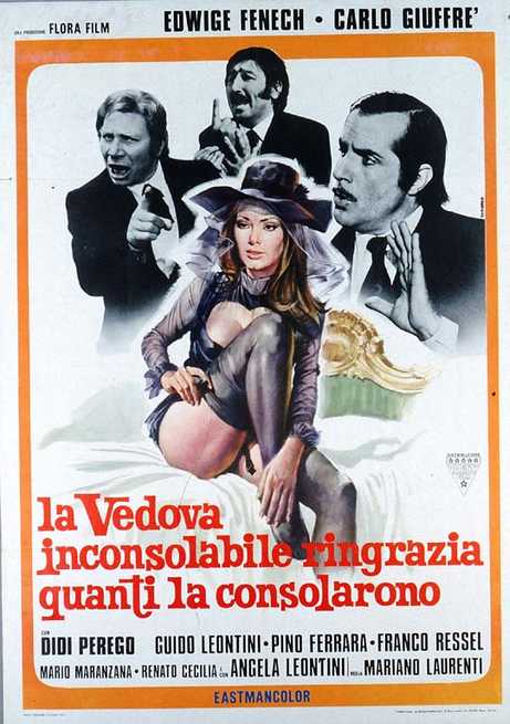 مشاهدة فيلم La vedova inconsolabile ringrazia quanti la consolarono / The Winsome Widow 1973 مترجم