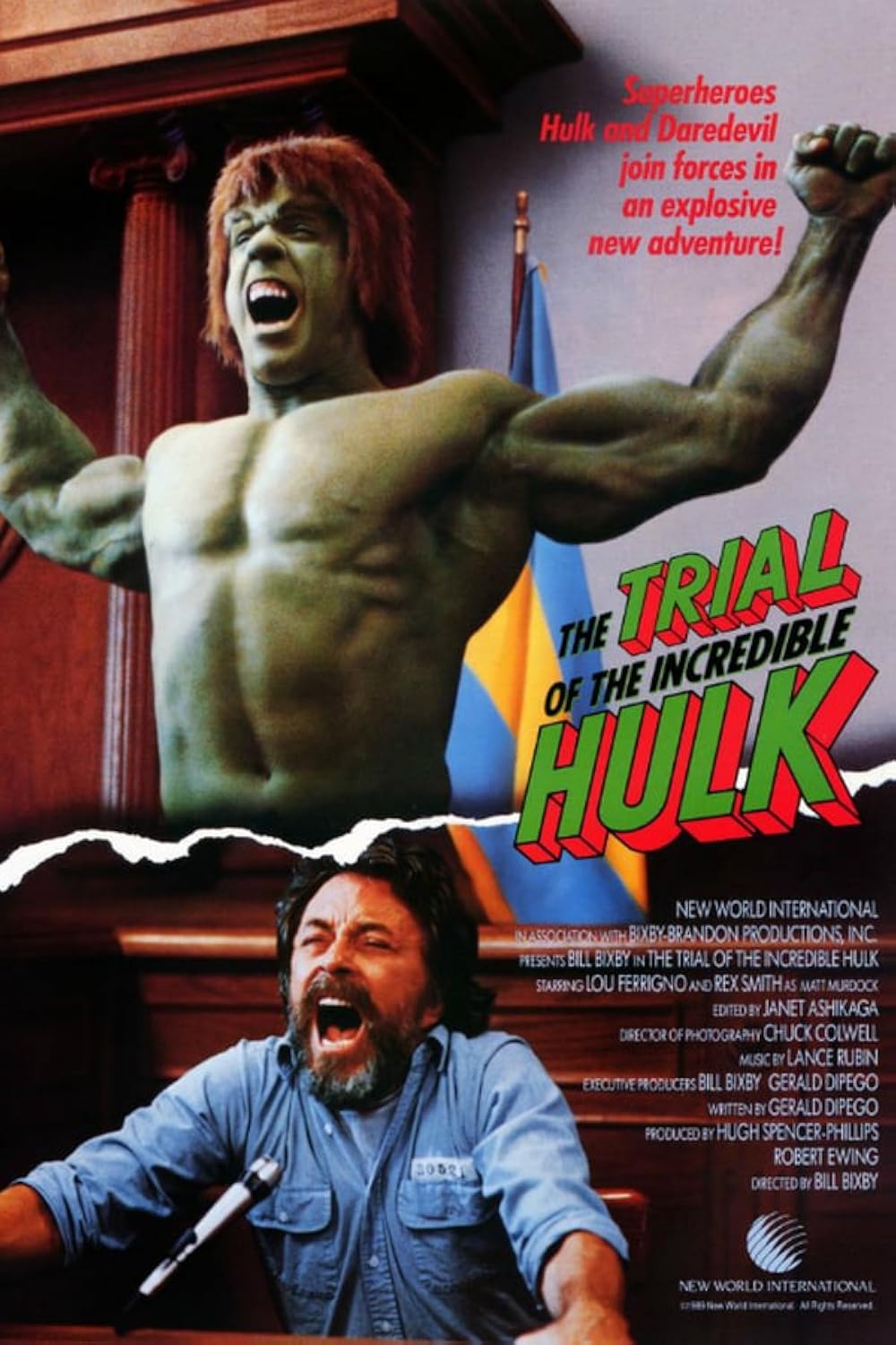 مشاهدة فيلم The Trial of the Incredible Hulk (TV Movie 1989) مترجم